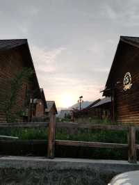 As the Sun Sets, Reluctantly Leaving This Enchanting Place