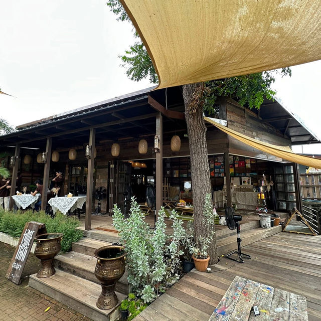 🎨🌿 Timethai Craft & Cafe – บางกรวย นนทบุรี 🌿🎨