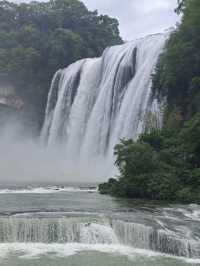 Getting Soaked at Huangguoshu Waterfall, And Loving It