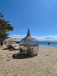 🌊 Tranquility in Layers: The Private Beach of Westin Nusa Dua 🐚