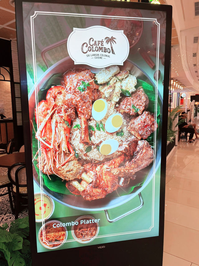Cafe Colombo – Taste of Sri Lankan Colonial Flavors
