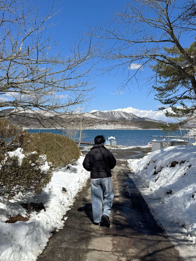 Road to Lake Yamanaka ❄️
