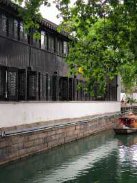 Charming Stroll Through Shantang Street | Boats, Bridges & Ancient Town Vibes