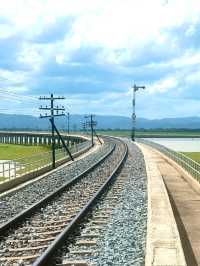 🎢ทริปนั่งรถไฟลอยน้ำเขื่อนป่าสักชลสิทธิ์