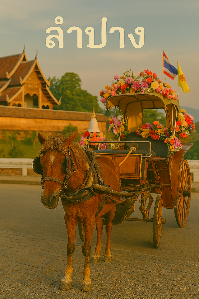 ลำปาง เมือง รถม้าย้อนยุค