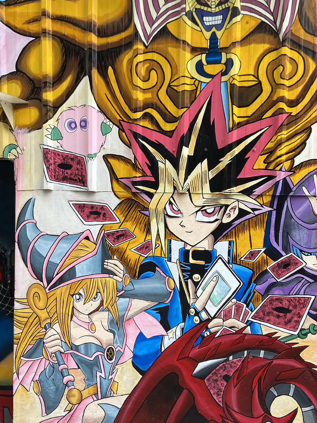 Taichung's Anime Delight: Painted Animation Lane