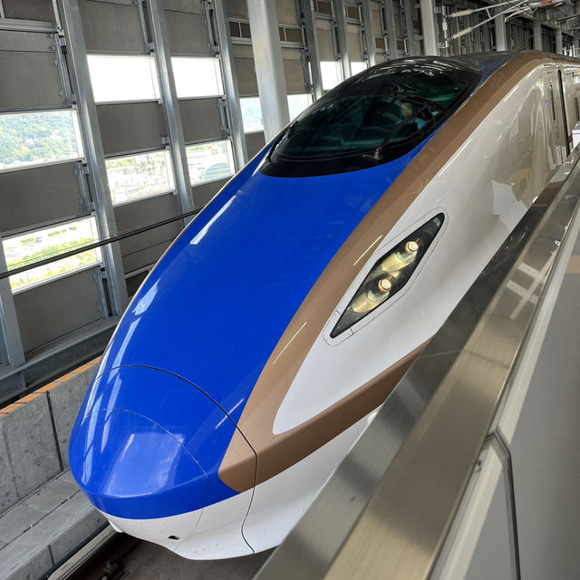 體驗日本北陸新幹線🚄