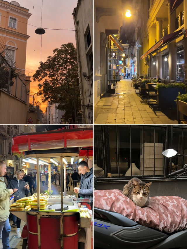 🌇 Magic Hour in Istanbul — An Evening Stroll Through the City