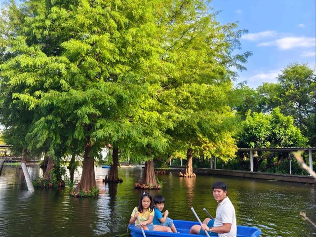 宜蘭陰雨世外桃源賞景🎋勝洋水草休閒園區