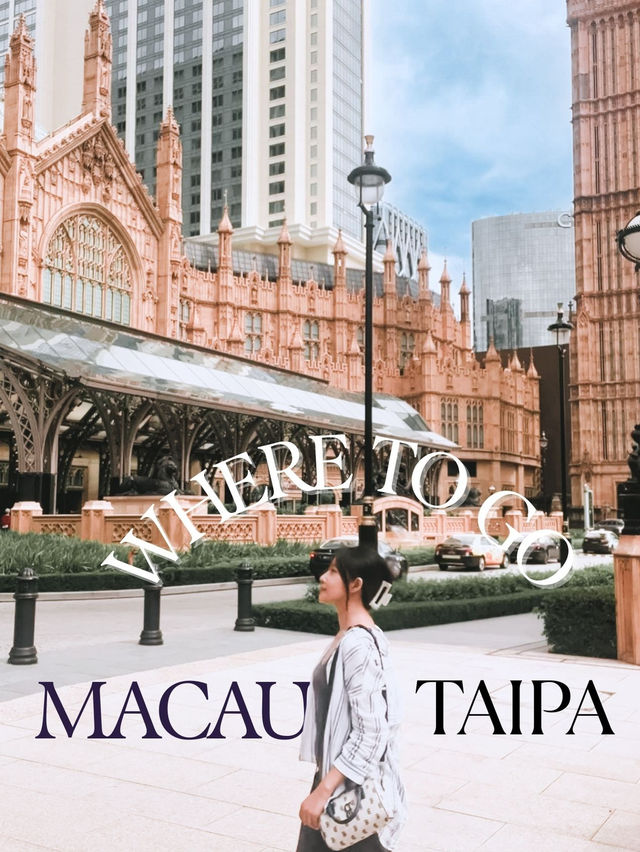 Where to Go: Macau-Taipa Cotai Area 🇲🇴 Worthed&Luxury