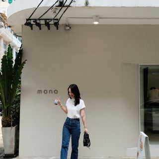Mono Cafe, Kafe Estetik Minimalis di Kawasan Ratchathewi.