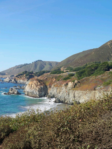 アメリカ カリフォルニア州 ビクスビー橋展望台（Bixby Bridge Vista