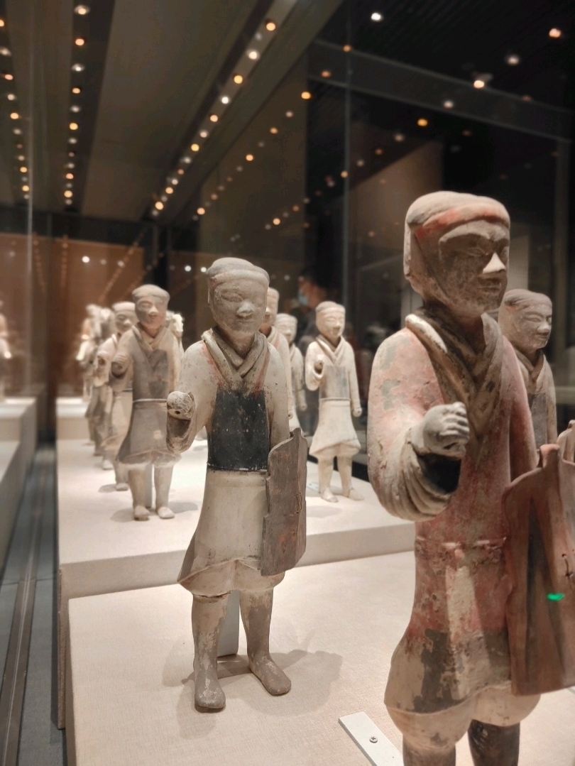 古代中国加彩佣(遼時代の兵士の像です) 死後の世界の軍隊コレクション。 | Trip.com 西安