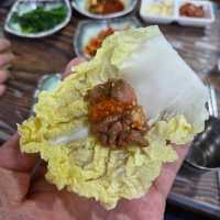 서귀포 안덕면 맛집)동광가든 - 제주신화월드 근처 흑돼지 오리주물럭 맛집