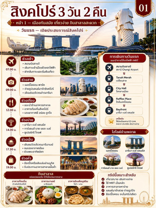 Singapore in 3 Days: Easy 3D2N Itinerary with Halal Eats! 🇸🇬