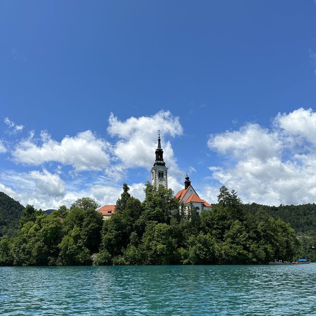 Zen time in Lake Bled