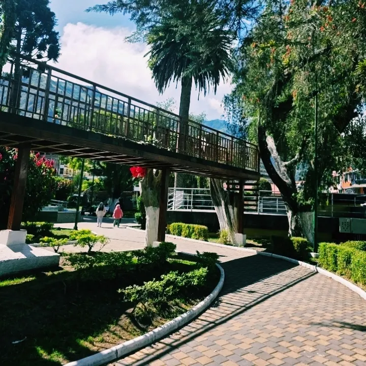 Parque Palomino Flores — Everyday Life in the Heart of Baños 🌳🏘️