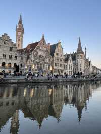 Ghent beautiful city 🇧🇪