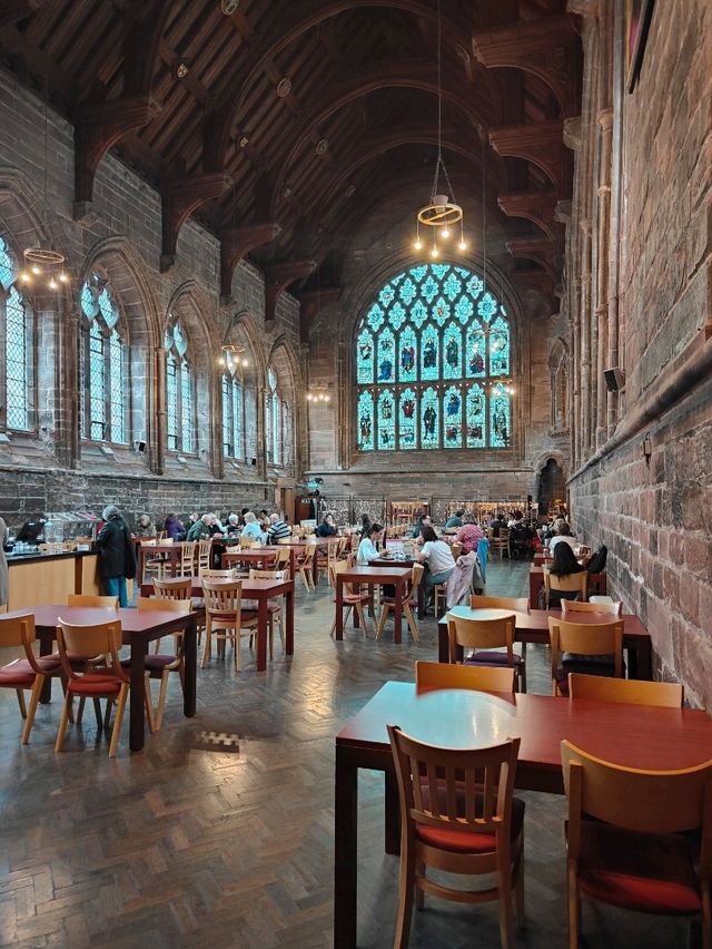 Café 1092: Sipping Time in Chester Cathedral Café 1092: Sipping Time in Chester Cathedral