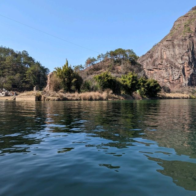 Luxi river of Dragon and tiger mountain 