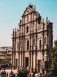 Facade of PORTUGAL in Macau, China😱