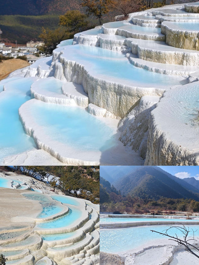 “中國版棉花堡”白水台