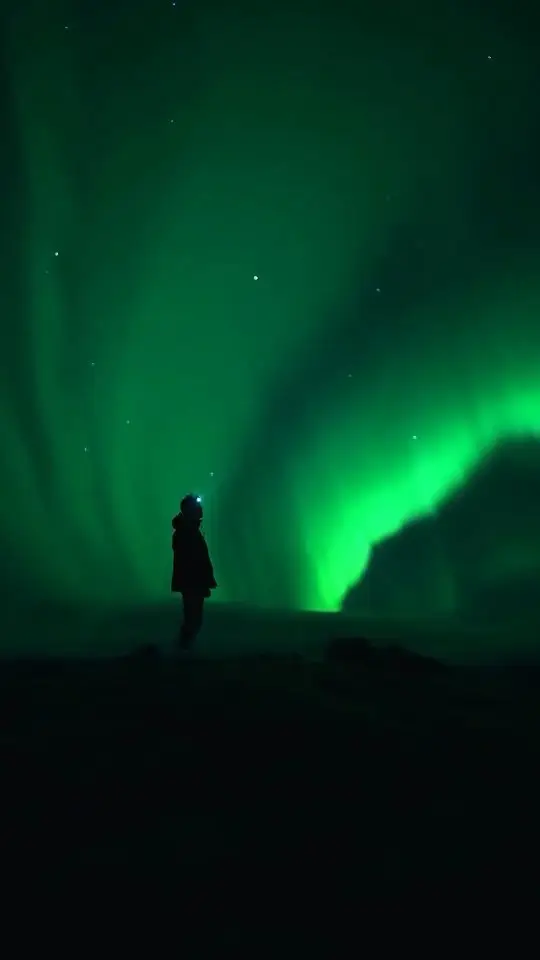 Ethereal beauty of the Northern lights in Iceland