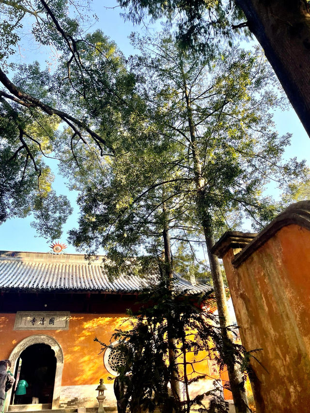 國清寺，中國佛教天台宗的發源地