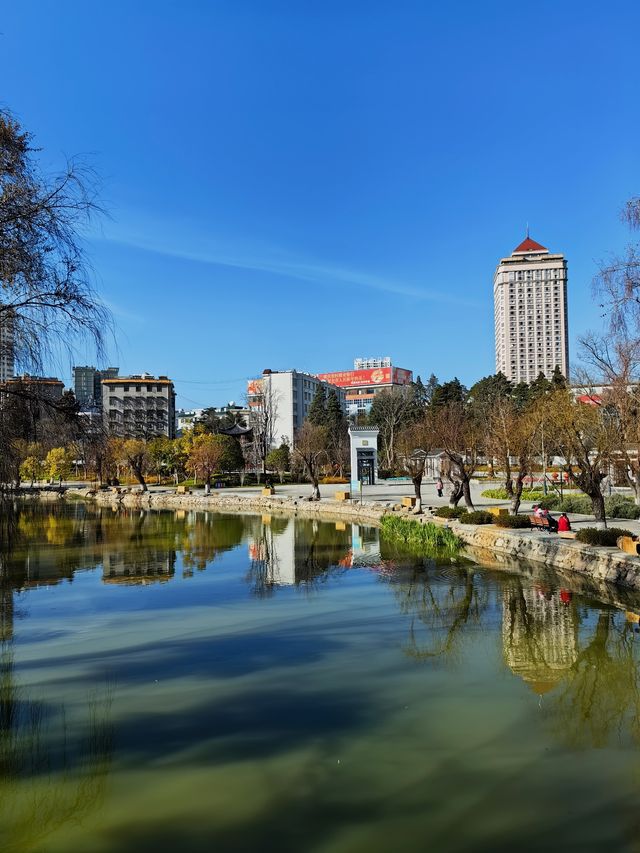 曲靖熱鬧的麒麟公園