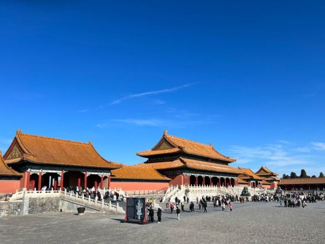 在北京故宫，我不是在穿越時空，我在與歷史對話！