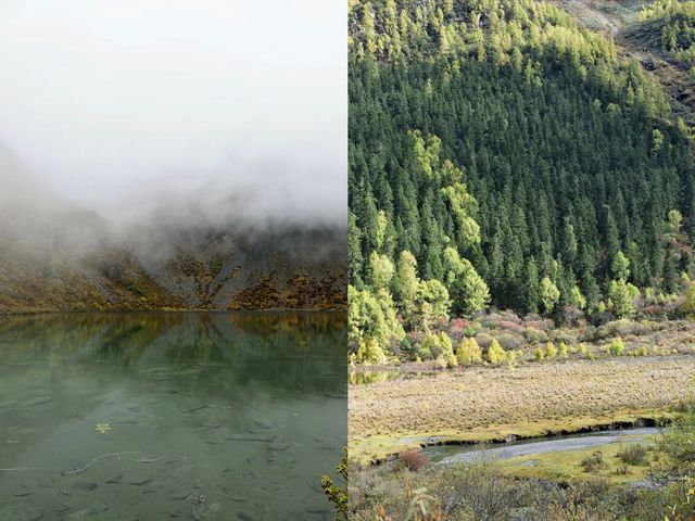 抹茶綠的川西秘境——玛嘉溝