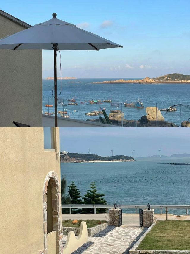 大連不僅環境美酒店也是一流的，出門就是私人海域