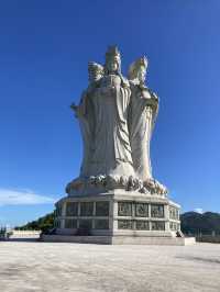 海豐縣的大德五身媽祖雕像