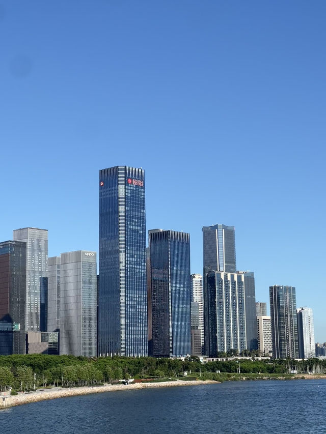 深圳夏日浪漫🎡摩天輪吹海風、看日落