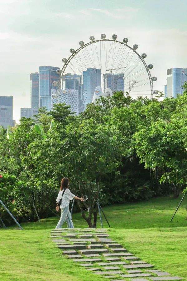 深圳日落海邊公園，浪漫無敵！🌅