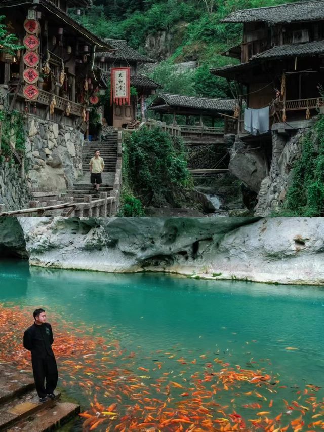 溫州楠溪江。