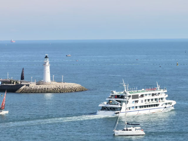 逐浪青島奧帆，海天一色的動感之旅