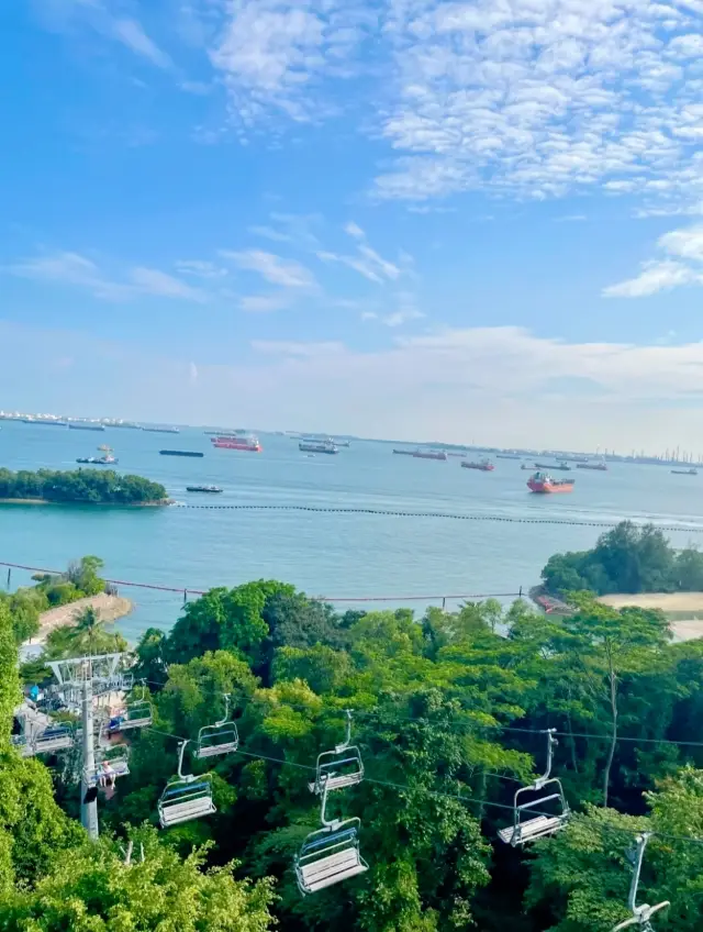A Unique Way to Overlook Singapore - Singapore Cable Car Exploration