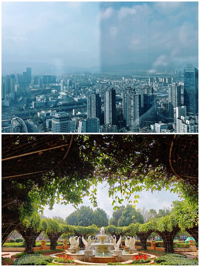 高空絕美：昆明索菲特大酒店的日落時分