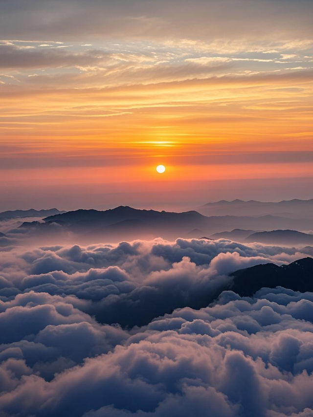 6歲娃夜闖泰山！在十八盤當小勇士，被日出燙哭也值了