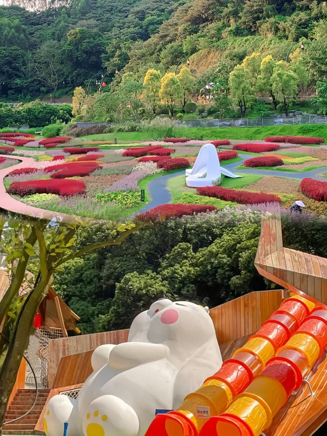 突然走進了莫奈的花園，這裡真的太美了