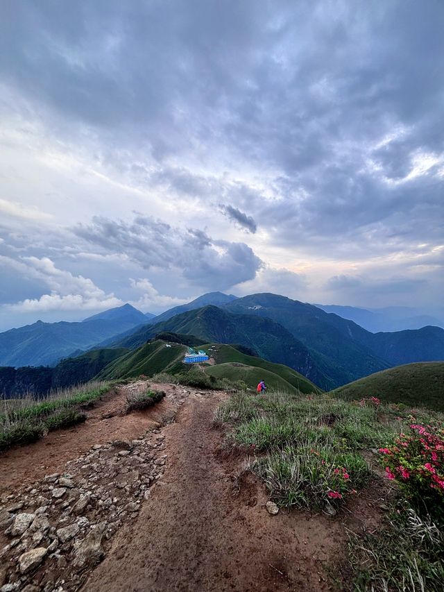 五一期間嘅武功山實況