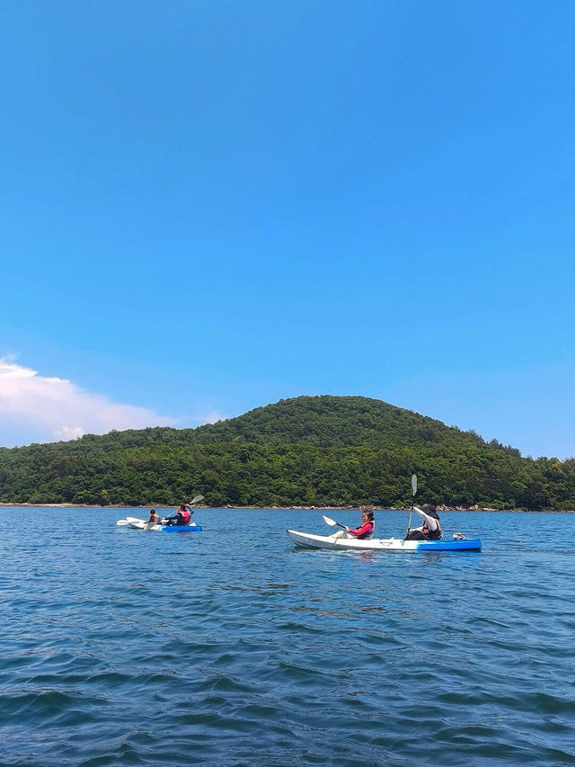 🌊香港海下灣，夏日玩水勝地！
