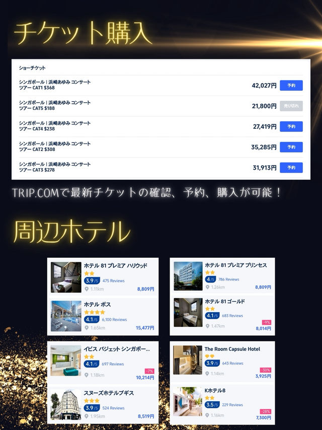 ✨✨ayuアジアツアーシンガポール公演攻略✨✨