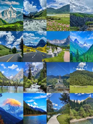 This is not Switzerland, it's Siguniang Mountain in Western Sichuan! So stunning it leaves you speechless
