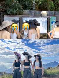 吊帶靚女千千萬，武功山上佔一半！打卡！