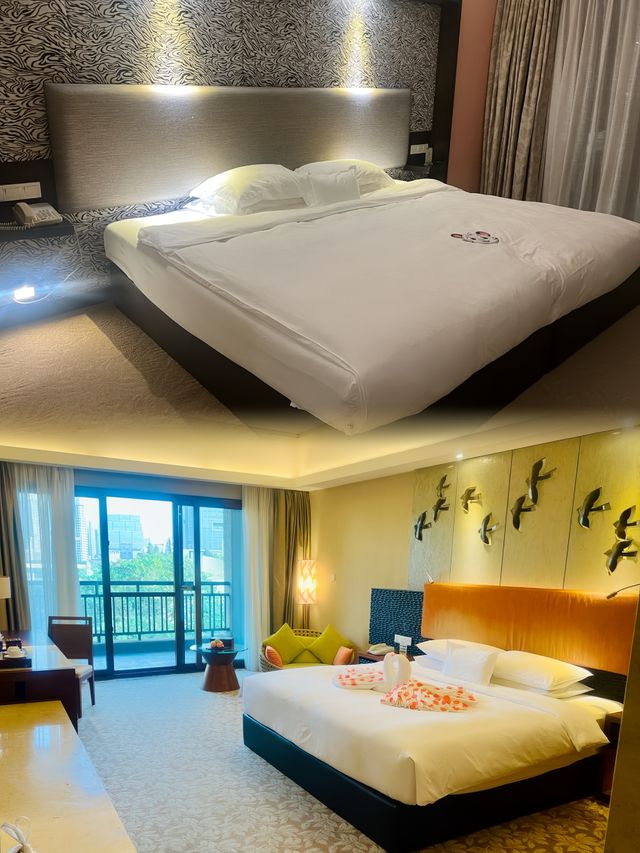 酒店地處繁華地段，鄰近多個旅遊景點，親子度假首選之地