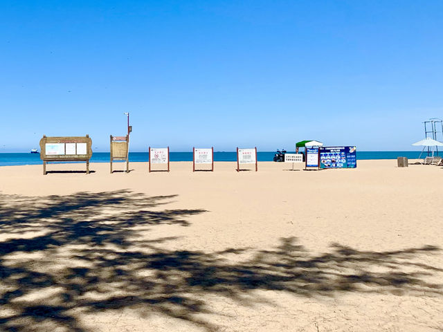 海花島嘅濱海公園，長長嘅椰夢長廊，隨手一拍都係大片