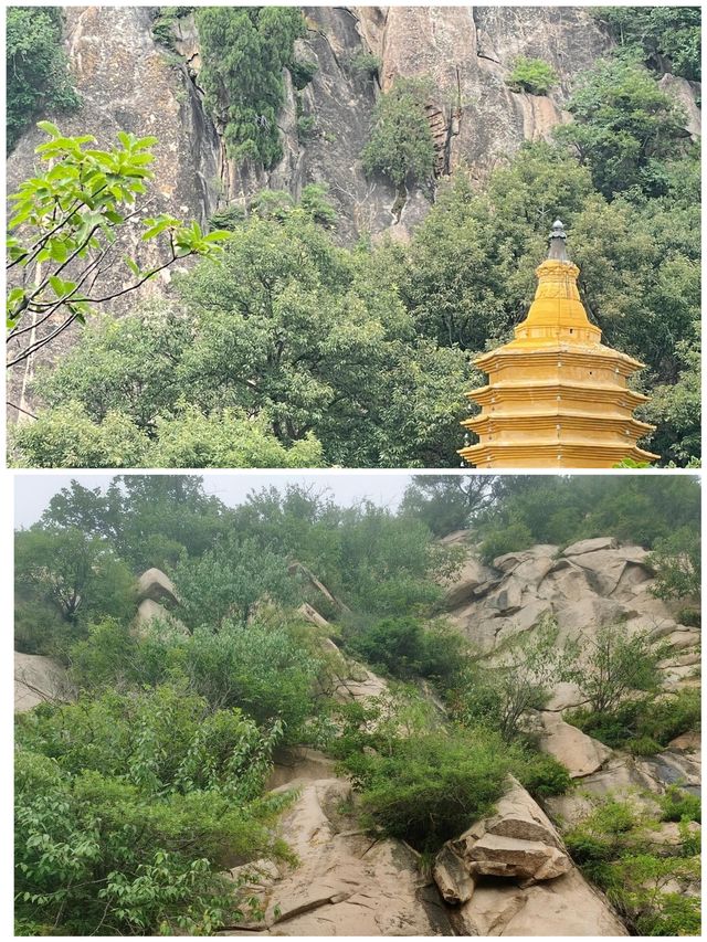 天津盤山壯觀嘅自然景觀吸引人注目睇吓啦