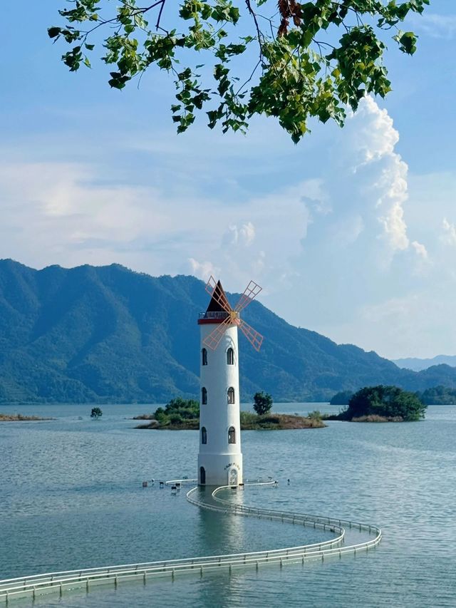 千島湖燈塔，扮喺歐洲！超級上鏡